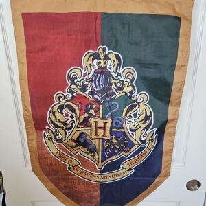 Harry Potter Hogwarts Crest Outdoor Flag